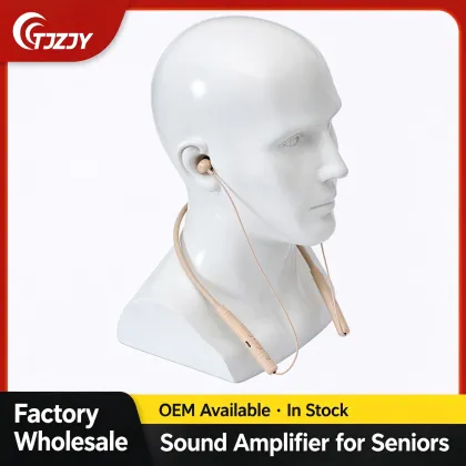 Durable High‑Gain Rechargeable Neck‑hanging Hearing Aids