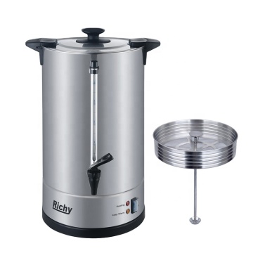 Stainless Steel Commercial Coffee Urn for Home Use - Hot Drinking Coffee Dispenser for Sale
