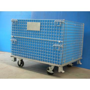 Storage Rack Foldable Wire Mesh Container