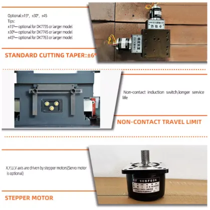 DK 7780J Wire Cut Machine EDM CNC