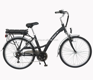26" City Electric Bike with 36V Lithium Battery for Ladies: Classic and Popular Design