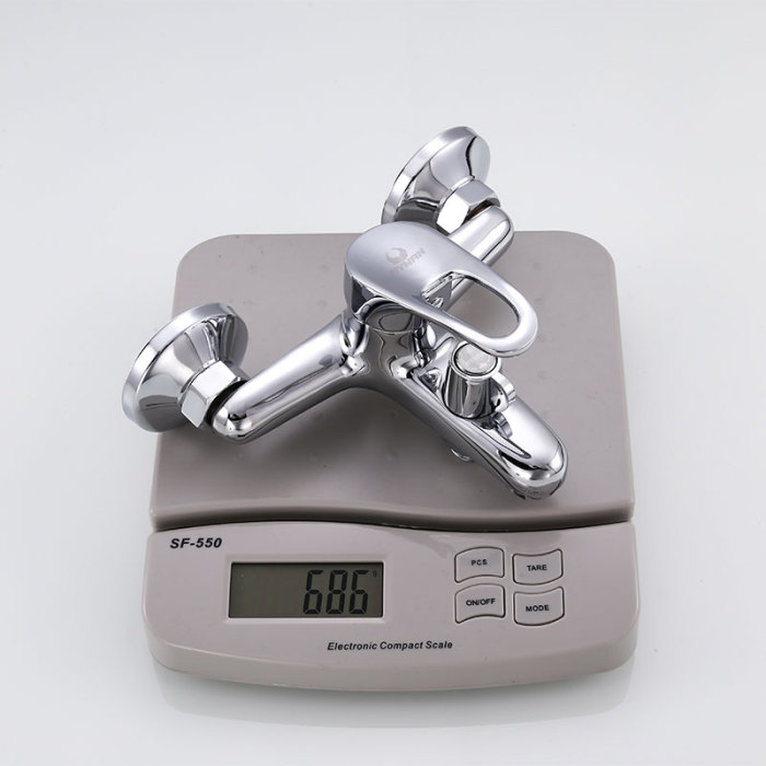 Electroplated Single Lever Zinc Bath Faucet Set