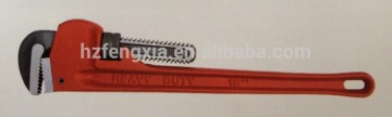 China manufacturer promotional products carbon steel pipe wrench