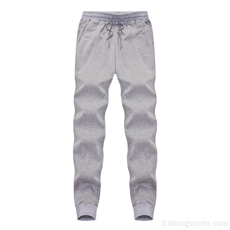 Cotton Polyester Sport Trousers Men&#39;s Stretch Sweat Pants