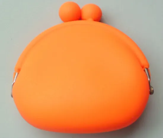 lovely silicone rubbercoin purse