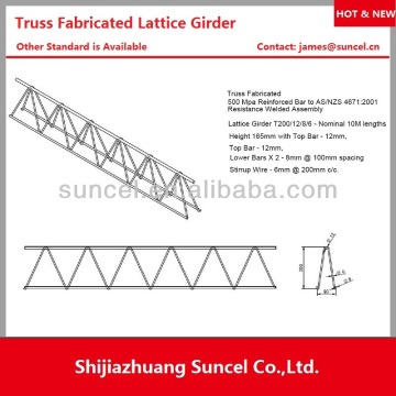 Suncel truss girder for concrete building