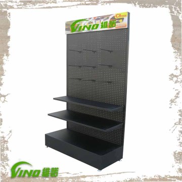 Wholesale Metal Hanging Display , Pegboard floor Display Rack , free standing pegboard display stand