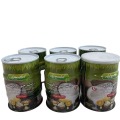 Lata redonda de metal para leite de coco de qualidade alimentar
