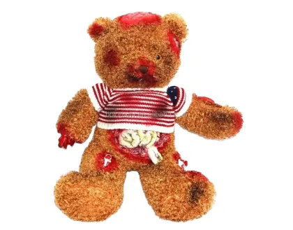 2021 Party City Halloween Undead Bloody Teddy Bear