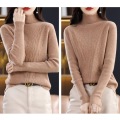 100% wool women's knitted pullover
