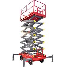 9.8m Lifting Height Self-propelled Hydraulic Scissor Lift Platform