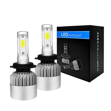 S2 White Light COB Chip 36W 6500K LED Headlights H1 H3 H7 H11 880 Auto Headlight System Car Light Bulb