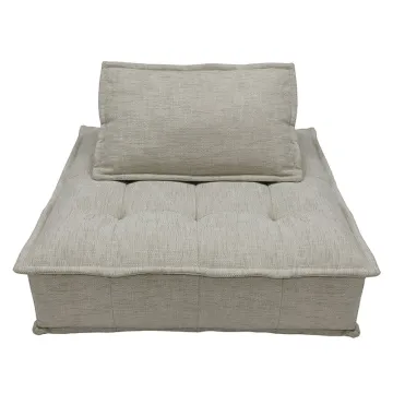 Single fabric Nordic sofa