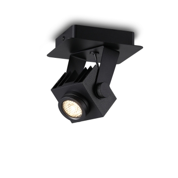 التصميم الحديث 12W سطح السقف الأسود LED LED أضواء بقعة ، 20 درجة