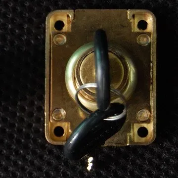 Drawer mechanical lock-E