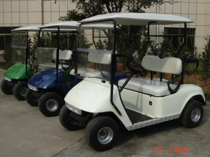 2 seats ez go gas golf cart