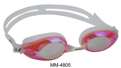Multi Color Professional Swimming Goggles , Swimming Goggles Brand With Mirror Lens