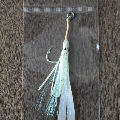 Soft Lure Artificial Bait Octopus Squid Skirts Jigging Hook 8060 CP Decoy