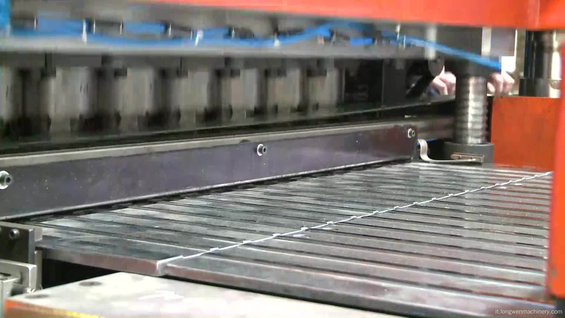 Linea di produzione di coperchi terminali in metallo per punzonatrice per lattine metalliche