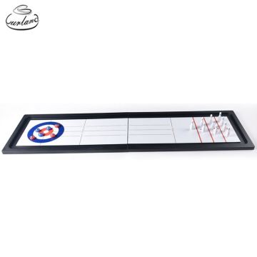 High-Quality 3-in-1 Table Top Curling, Bowling, and Shuffleboard Game