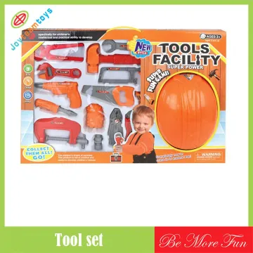 Window box tool set toy tool packing set