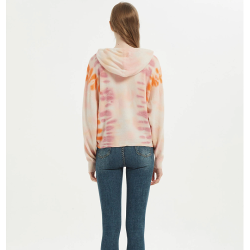 high quality tie-dye cashmere jumper