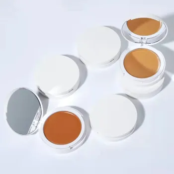 Low MOQ Private Label HD Concealer Cream & Bronzer Contour Kit for Dark Skin
