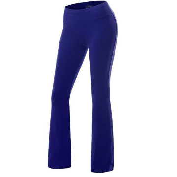 Leggings con corte de bota para mujeres de yoga