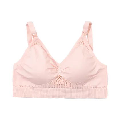 Seamless Breathable Maternity Bra for Pregnant and Breastfeeding Women