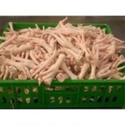 Frozen chicken and chicken feet