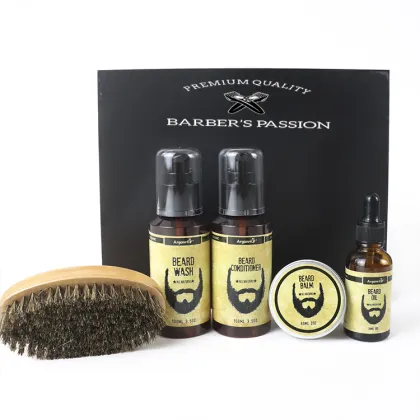 Custom Scent Beard Oil and Balm Grooming Kit