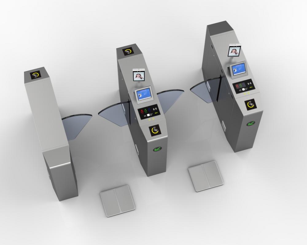 Retractable ESD Flap Barrier Turnstile with Rfid Card