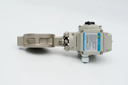 Electric high-performance butterfly valve