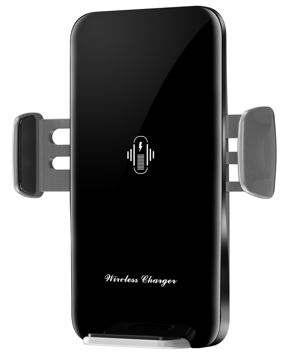 Gentleman Black Fast Mobile Wireless Charging Rack