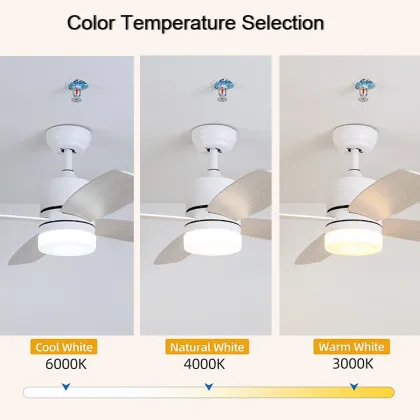ESC Lighting energy saving designer ceiling fan