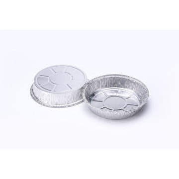 Aluminum Food Containers Including Lids
