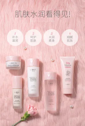 Wholesale Pink Moisturizing Skincare Sets