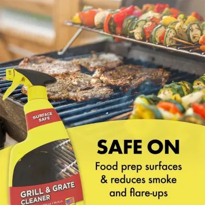 2 Pack BBQ Accessories Grill Cooking Grate Cleaner Spray