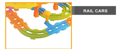 cartoon train toy slot car toy car track