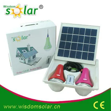 energy and environmental solar home lighting