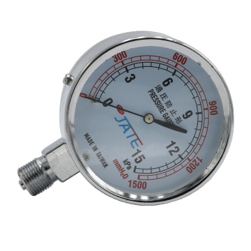 Industrial Manometer: 0-15Kpa Pressure Gauge for Gas Burners and LPG Applications
