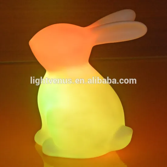 children or baby's Christmas gift rabbit animal night light