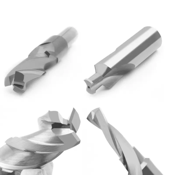 Cutter di fresatura HRC 45-75 personalizzato: 2/3/4 Flauto Solid Carbide End Mill Set per strumenti di fresatura CNC