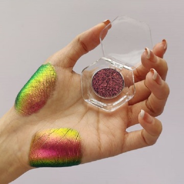 Chameleon Pigment Vegan Eye Shadow - 12 Custom Colors, High Pigment, Multi-Chrome, No Logo