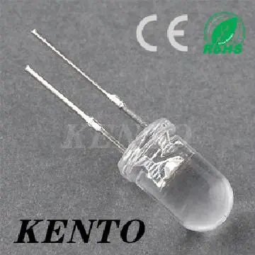4mm Round Red Water Clear Short Feet Lens Led Diode