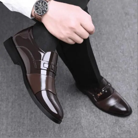 New Men's Anti-Slip Formal Office Shoes: Comfortable and Stylish Dress Footwear