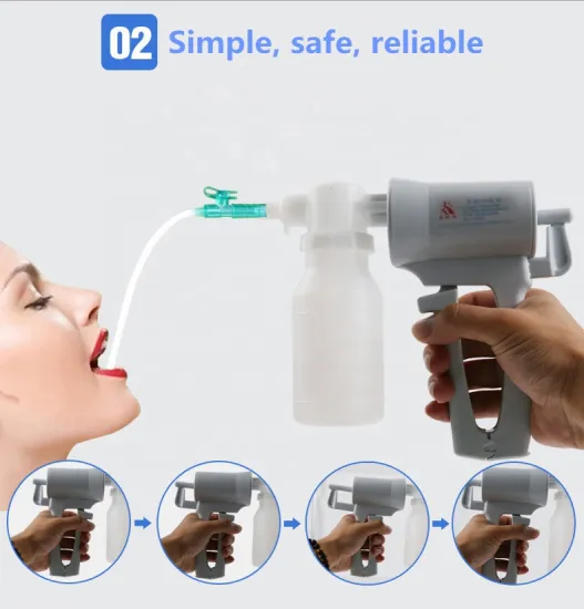 High Quality Manual Suction Unit Sputum Suction Device