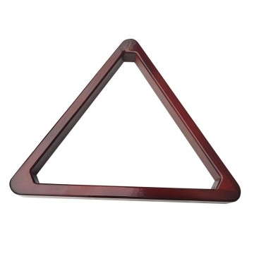 Triangle en bois de bonne qualité American Nine Ball Pool Game Tripod Billards Table avec des cadres et des racks swing