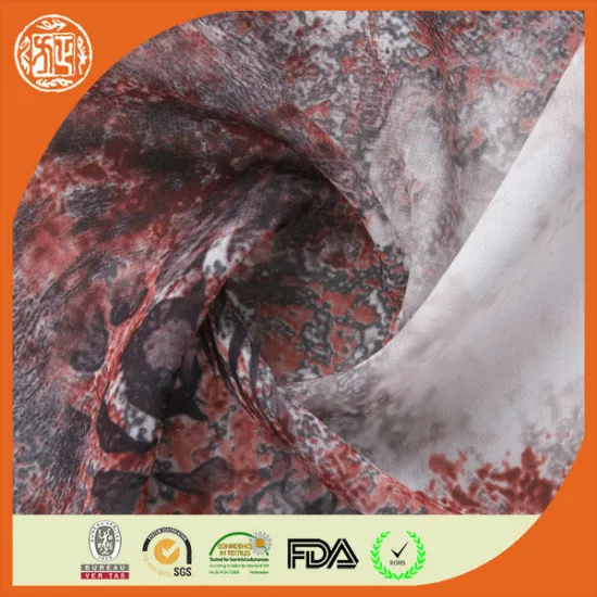 2015 New digital designed chiffon soft polyester fabric