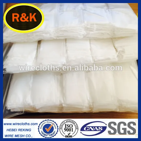 empty nylon/polyester silk mesh tea bags